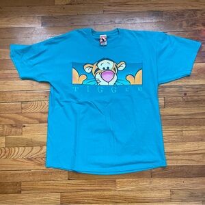 90’s Vintage Mickey Inc Tigger Graphic T Shirt Size XL Used